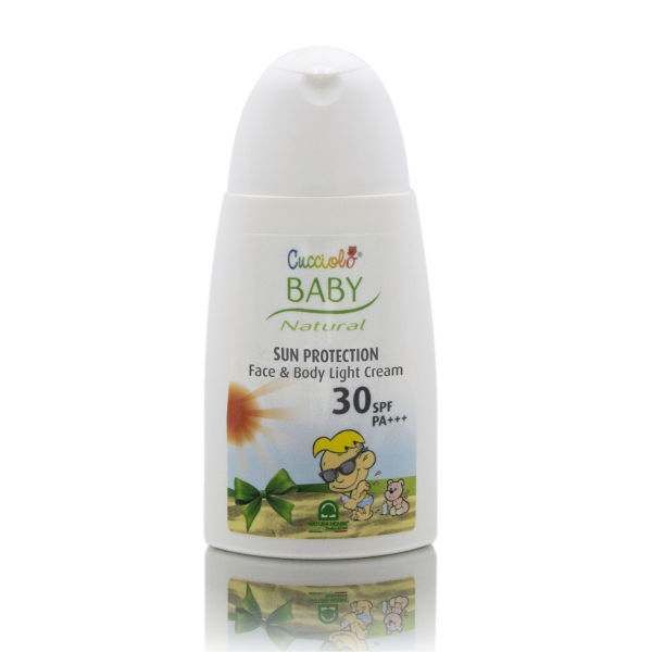 CUCCIOLO® BABY NATURAL krema za zaščito pred soncem 30 SPF/PA+++