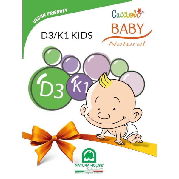 D3/K1 Vitamin KIDS - kapljice za novorojenčke, dojenčke in otroke, 15 ml