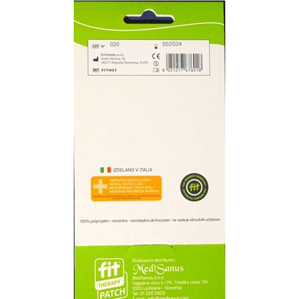 Protibolečinski obliž - Univerzalen 