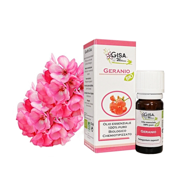 Geranija  (Pelargonium asperum) BIO - 5 ml 