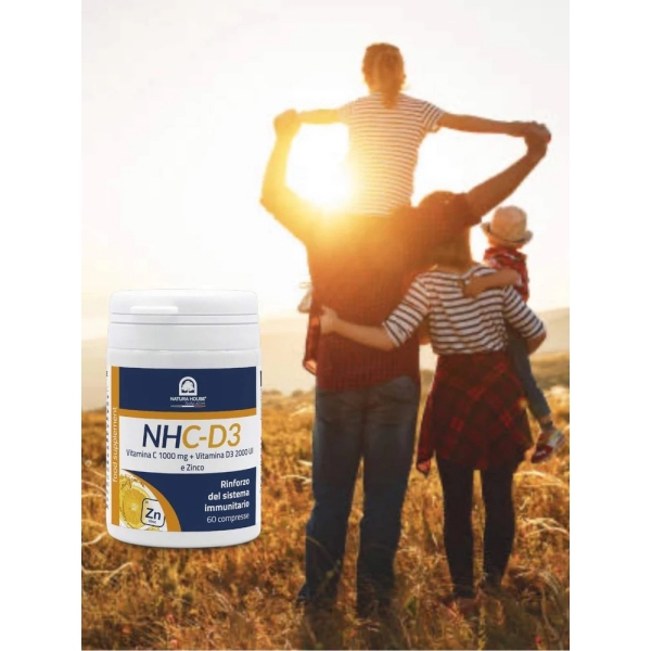 NHC-D3 (VITAMIN C, VITAMIN D3 IN CINK) -  60 tablet