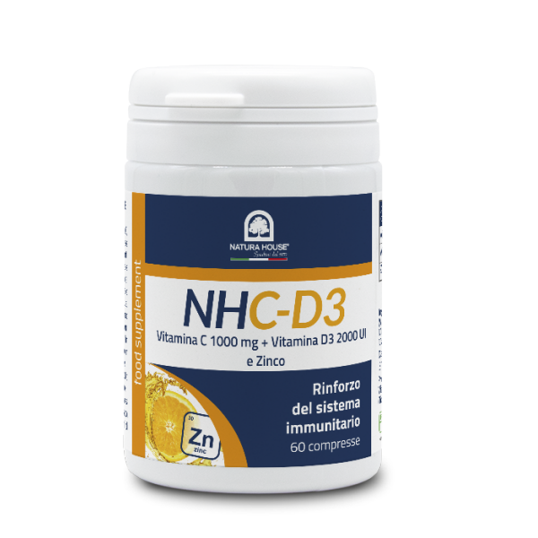 NHC-D3 (VITAMIN C, VITAMIN D3 IN CINK) -  60 tablet