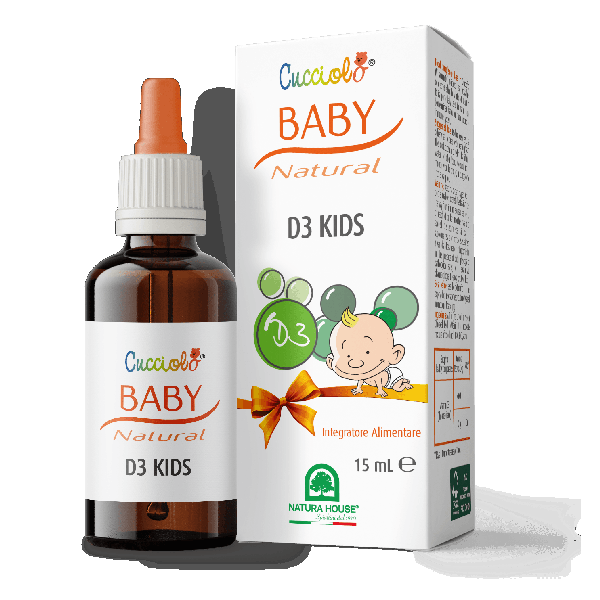 D3 KIDS - kapljice za novorojenčke, dojenčke in otroke, 15 ml 
