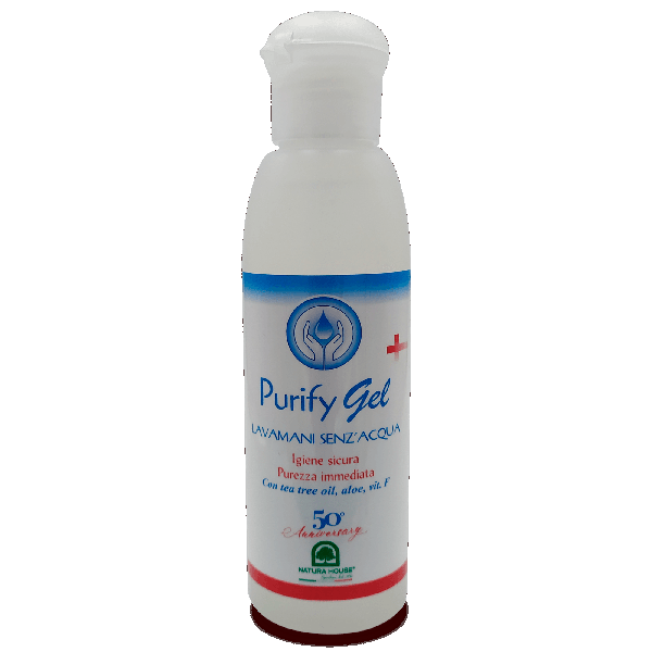 Čistilni gel za roke - Purify Gel, Higienski gel 150ml - alkohol,eterična olja,aloa,Fvitamin