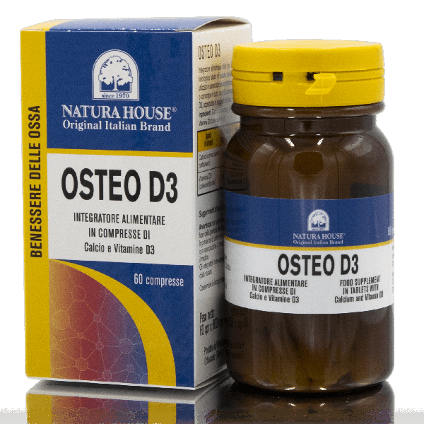   OSTEO D3  -  ZDRAVE KOSTI (kalcij + vitamin D3) -  60 tablet