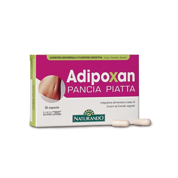ADIPOXAN PANCIA PIATTA  30 kapsul   - NAPIHNJEN TREBUH IN PREBAVA 
