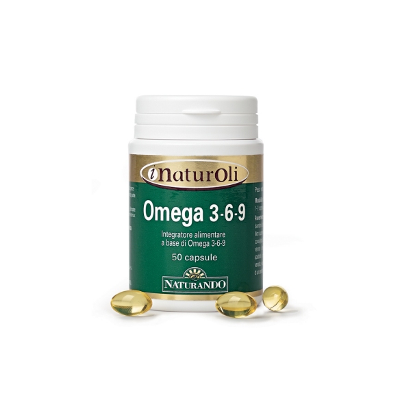  OMEGA 3-6-9   iNaturOli        -          50 mehkih želatinastih kapsul   
