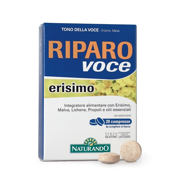 Riparo Voce Erisimo  -  20 tablet za raztapljanje v ustih