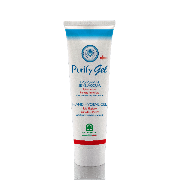 Čistilni gel za roke - Purify Gel , Higienski gel v tubi  80ml -alkohol,eterična olja,aloa,Fvitamin