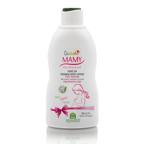 Losjon za telo za učvrtitev kože po porodu CUCCIOLO® MAMY NATURAL 300ml