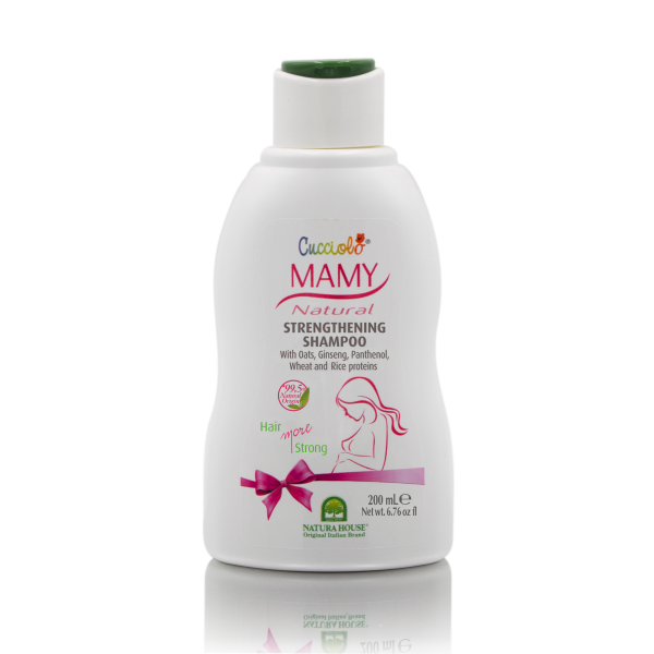 Šampon za krepitev las  CUCCIOLO® MAMY NATURAL 200 ml