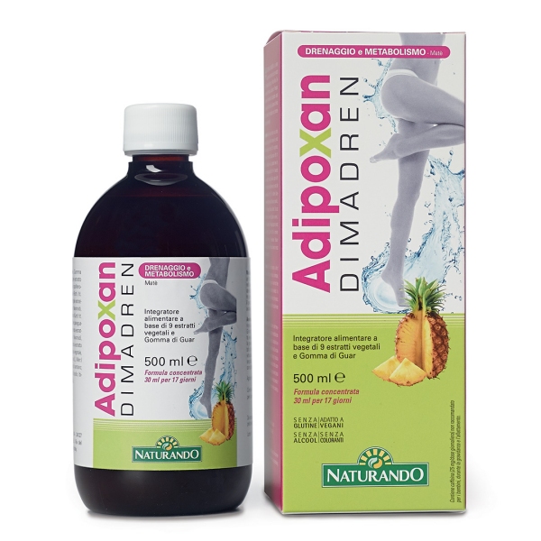 Adipoxan DIMADREN 500 ml  -  DRENAŽA IN PRESNOVA  
