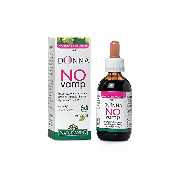 DONNA NO VAMP      PROTI VROČINSKIM OBLIVOM (menopavza) - 50 ml  (najbolje uporabiti do 30.04.2024)