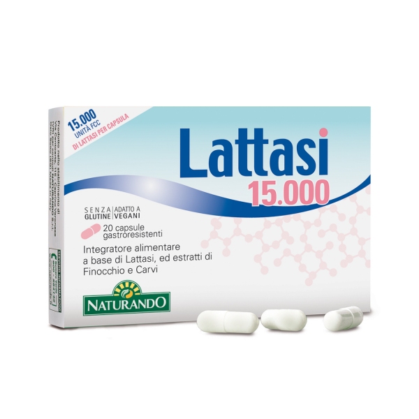 Lattasi 15.000  PREBAVA LAKTOZE - laktaza       20 gastrorezistentnih kapsul  r