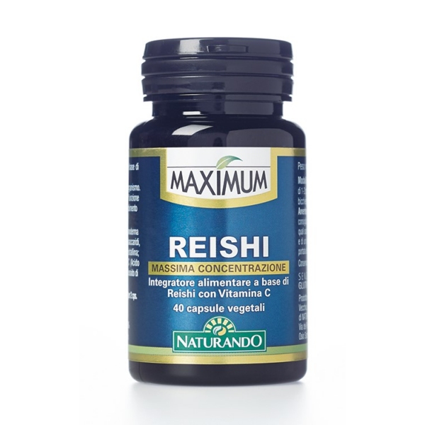 MAXIMUM  REISHI       40 rastlinskih kapsul 