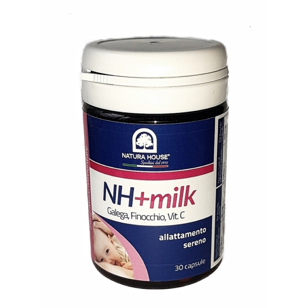 NH+milk  - za povečanje in spodbujanje proizvodnje mleka v mlečnih žlezah   30 kapsul