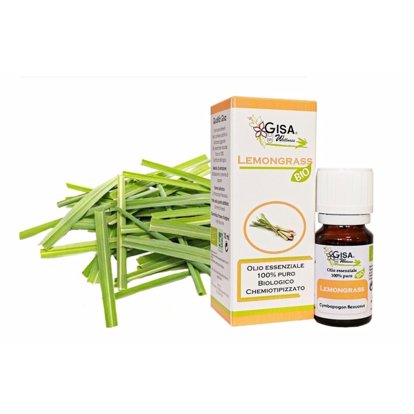 LIMONSKA TRAVA (Cymbopogon flexuosus) BIO - 10ml
